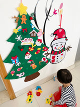 Felt Christmas Tree/Snowman Busy Board