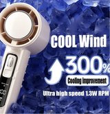 100 Gears Handheld Fan 5000mAh USB Mini Portable Rechargeable