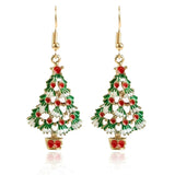 Christmas Earrings Snowman Jewelry