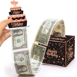 New Birthday Cash Pull Gift Box Money Pulling Box Cash Gift Box Cash