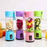 380ml  Portable Electric Fruit Juicer Home USB Rechargeable Smoothie