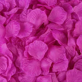 2000/100Pcs Artificial Fake Rose Petals Colorful Simulation Silk Rose