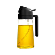 500mL Oil Empty Bottle 2in1 Sprayer & Pourer Plastic Oil Container