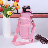 Portable Water Bottle Carrier Bag 1000ml Sports Bottle Case Neoprene