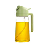 500mL Oil Empty Bottle 2in1 Sprayer & Pourer Plastic Oil Container