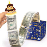 New Birthday Cash Pull Gift Box Money Pulling Box Cash Gift Box Cash