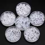 200-2000pcs/lot Clear Soft Silicone Rubber Earring Back Stoppers For