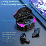 X15 TWS Wireless Bluetooth Headset LED Display Gamer Earbuds with Mic