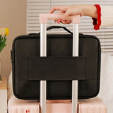 Smart LED Cosmetic Case with Mirror Cosmetic Bag Travel Makeup Bags