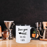 Romantic Anniversary Gift Mug 11 oz Lovely Coffee Mug Hot Cocoa Cup