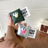 Cute Cushion Shape Mobile Phone Holder Soft Cover Air Cushion Finger