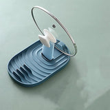 1pcs Polychrome Foldable Nordic Style Pot Holder Lid Shovel Storage