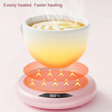 Coffee Mug Warmer Cup Heater 3 Gear Temperatures Setting USB Constant