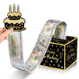 New Birthday Cash Pull Gift Box Money Pulling Box Cash Gift Box Cash