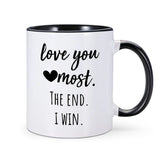 Romantic Anniversary Gift Mug 11 oz Lovely Coffee Mug Hot Cocoa Cup