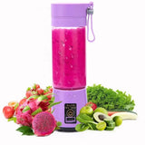 380ml  Portable Electric Fruit Juicer Home USB Rechargeable Smoothie