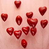 50/100pcs 18inch Red Heart Balloons Valentines Day Balloon for