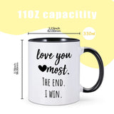 Romantic Anniversary Gift Mug 11 oz Lovely Coffee Mug Hot Cocoa Cup