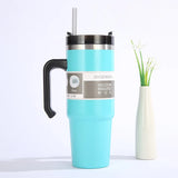 30oz Stainless Steel Vacuum Insulated Tumbler with Lid Thermal Coffee