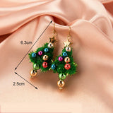 Christmas Earrings Snowman Jewelry