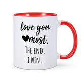 Romantic Anniversary Gift Mug 11 oz Lovely Coffee Mug Hot Cocoa Cup