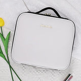 Smart LED Cosmetic Case with Mirror Cosmetic Bag Travel Makeup Bags