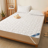 Waterproof Mattress Topper with Elastic Band Quilted Protector Pad