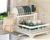 Dish Storage Rack Kitchen Dish Draining Rack