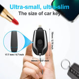 Ultra-Compact Type C Keychain Charger